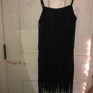 Black shirt dress/shirt